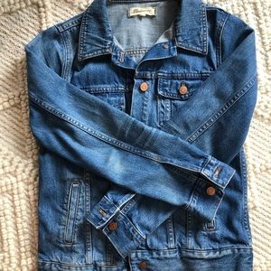 Madewell “The Jean Jacket in Pinter Wash”